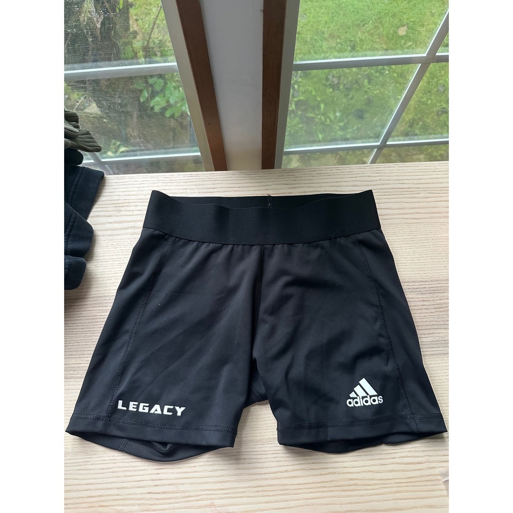 Adidas Aeroready Legacy Volleyball Shorts Black Compression Womens Small 4 Inch